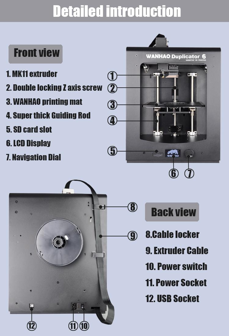 Wanhao Duplicator 6 - новинка от лидера !